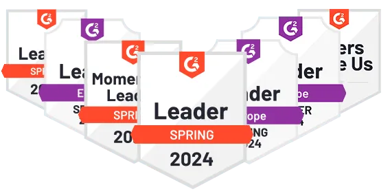 G2 awards badges