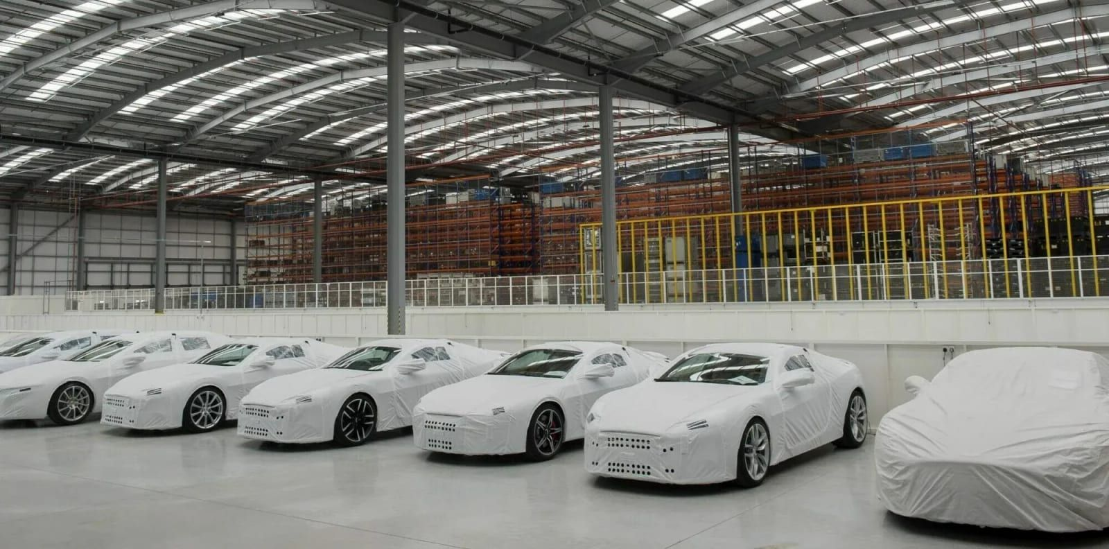 Aston Martin parts logistics