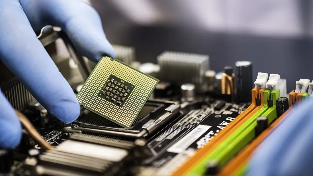 Electronics components distribution warehouse