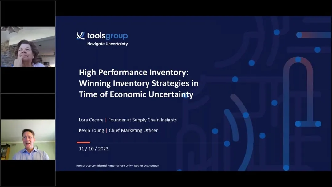 [On-Demand Webinar] High-Performance Inventory Winning Inventory Strategies in Time of Economic Uncertainty