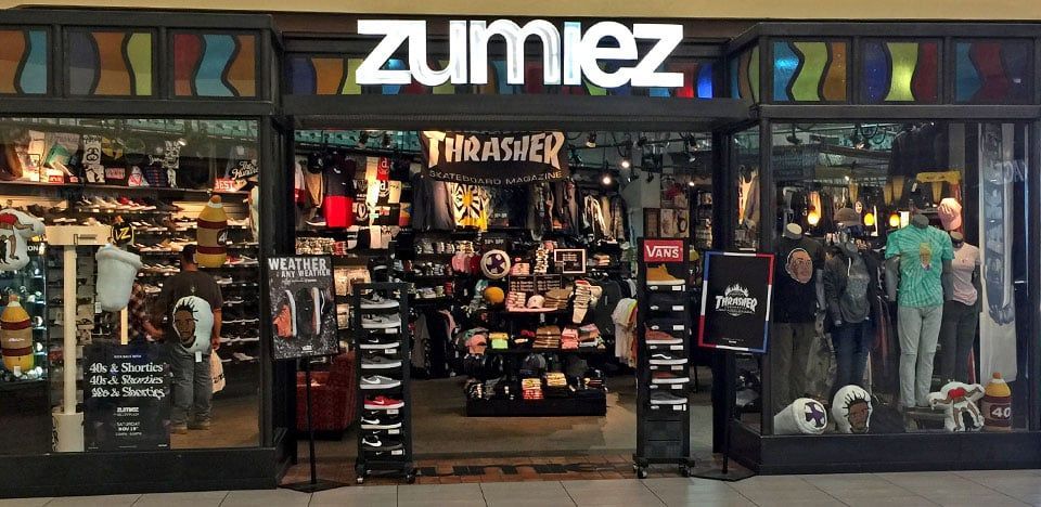 Zumiez retail store