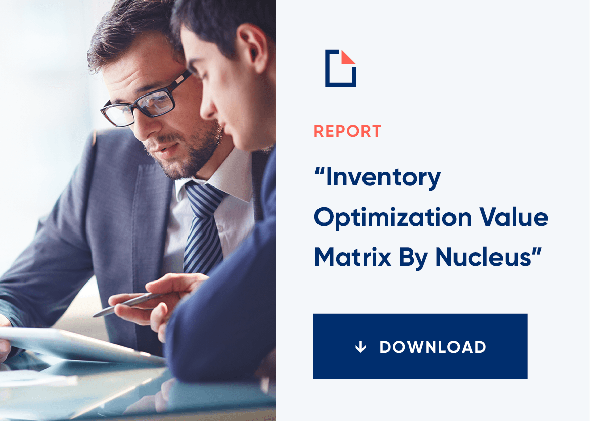 Nucleus Research Inventory Optimization Technology Matrix