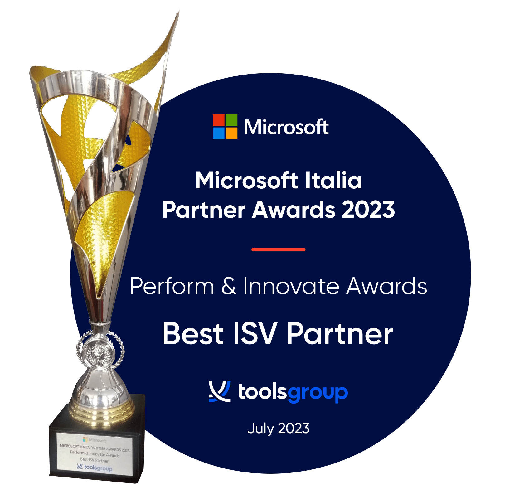 Microsoft Best ISV Partner Award 2023