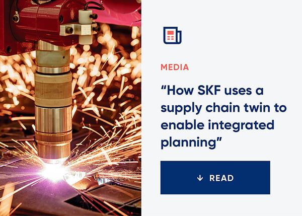 Supply Chain Quarterly: How SKF uses a supply chain twin