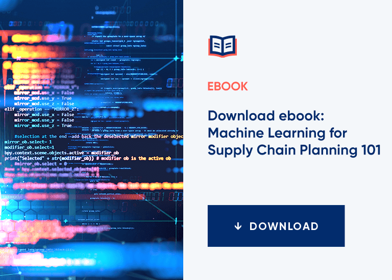 Ebook: Machine Learning for Supply Chain Planning 101