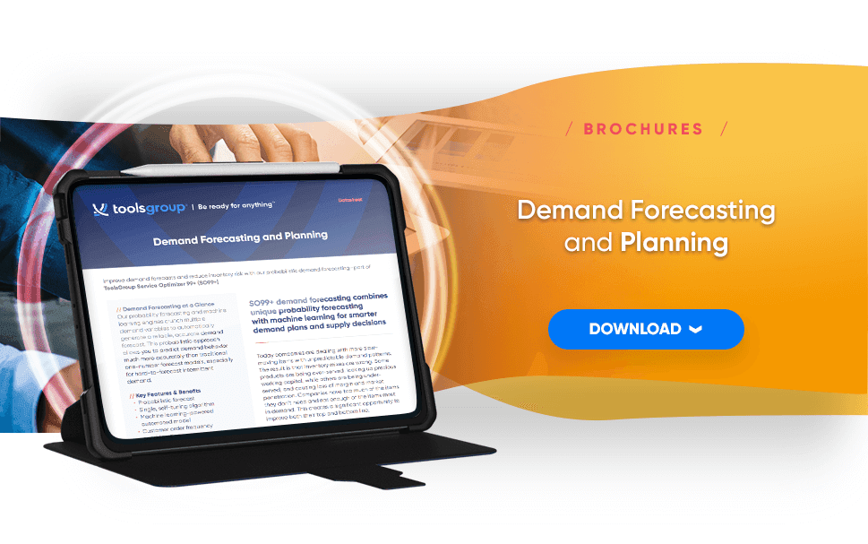 Demand Forecasting and Planning Demand Forecasting and Planning