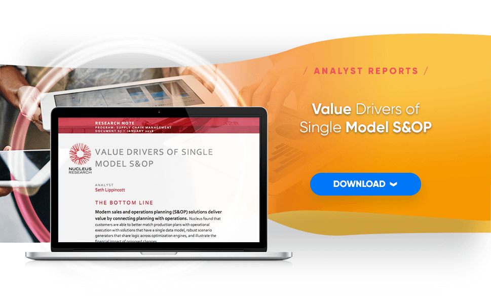 New Cta Resources Value Drivers Of Single Model Sop, Finstock