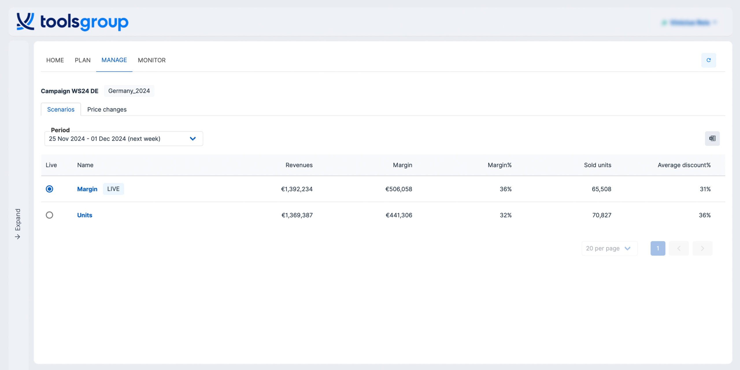 Markdown io real time impact