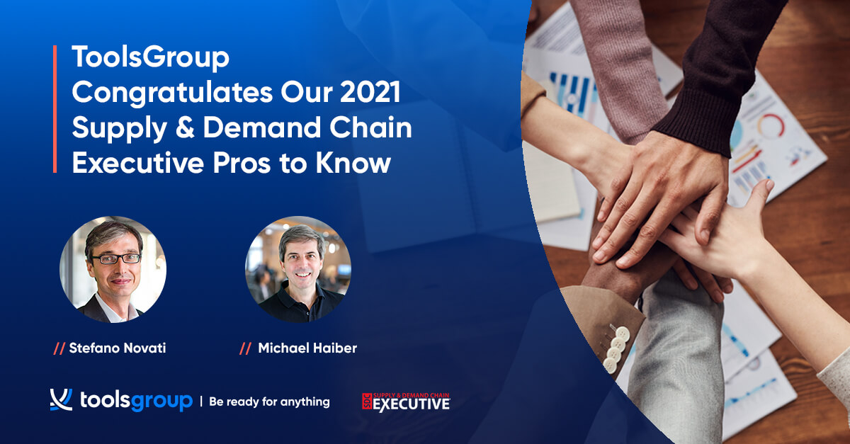 Supply & Demand Chain Executive “Pros to Know” 2021 – Winners Michael Haiber and Stefano Novati