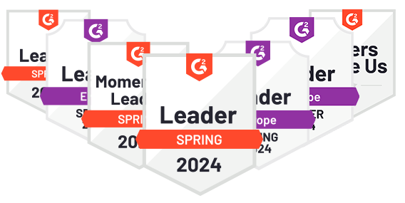 G2 awards badges
